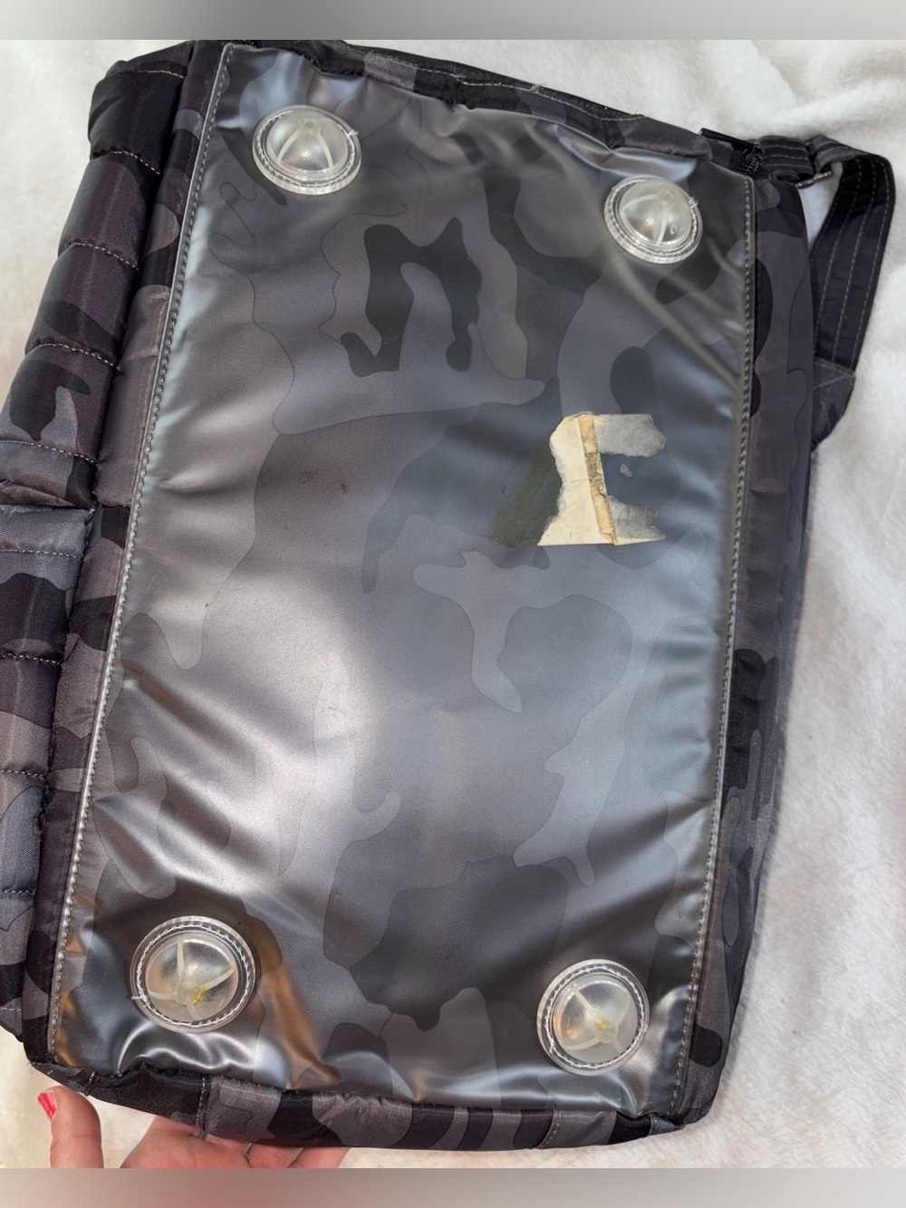LUG Boxer Overnight Bag Quilted Camo - Picture 4 of 12